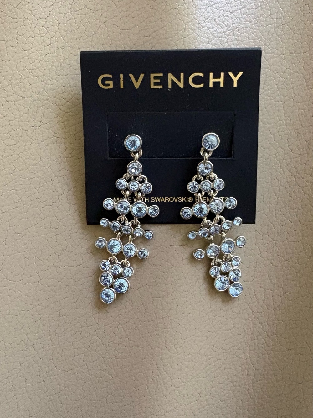 Stunning Givenchy chandelier earrings